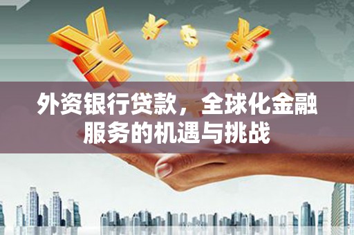 离岛外资银行贷款，全球化金融服务的机遇与挑战