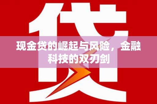 离岛现金贷的崛起与风险，金融科技的双刃剑