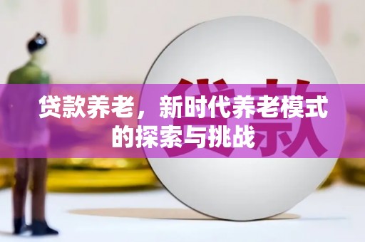 离岛贷款养老，新时代养老模式的探索与挑战