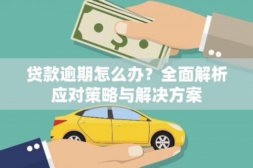 离岛贷款逾期怎么办？全面解析应对策略与解决方案
