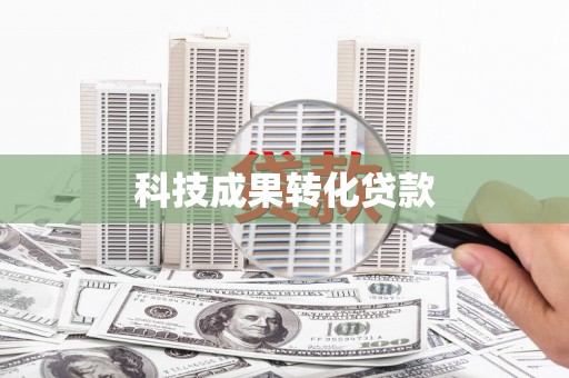 离岛科技成果转化贷款