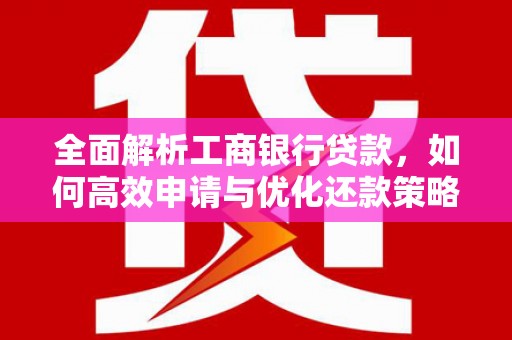 离岛全面解析工商银行贷款，如何高效申请与优化还款策略