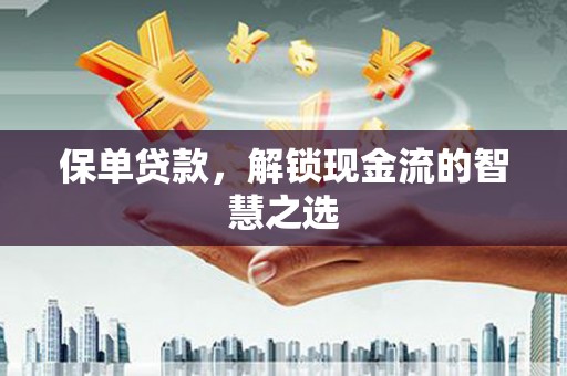 离岛保单贷款，解锁现金流的智慧之选