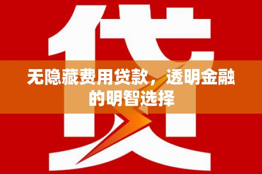 离岛无隐藏费用贷款，透明金融的明智选择