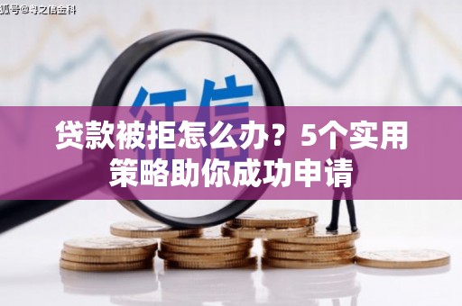 离岛贷款被拒怎么办？5个实用策略助你成功申请