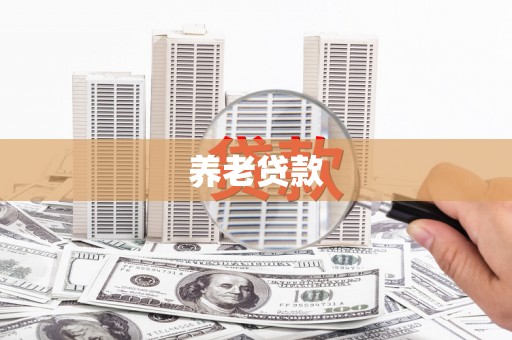 离岛养老贷款